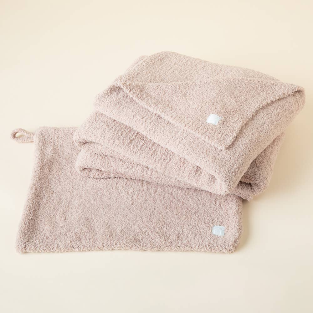 SOFTIES | Marshmallow Travel Bag + Pillow + Throw Combo