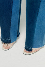 Shadow Split Wideleg Jeans