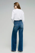 Shadow Split Wideleg Jeans