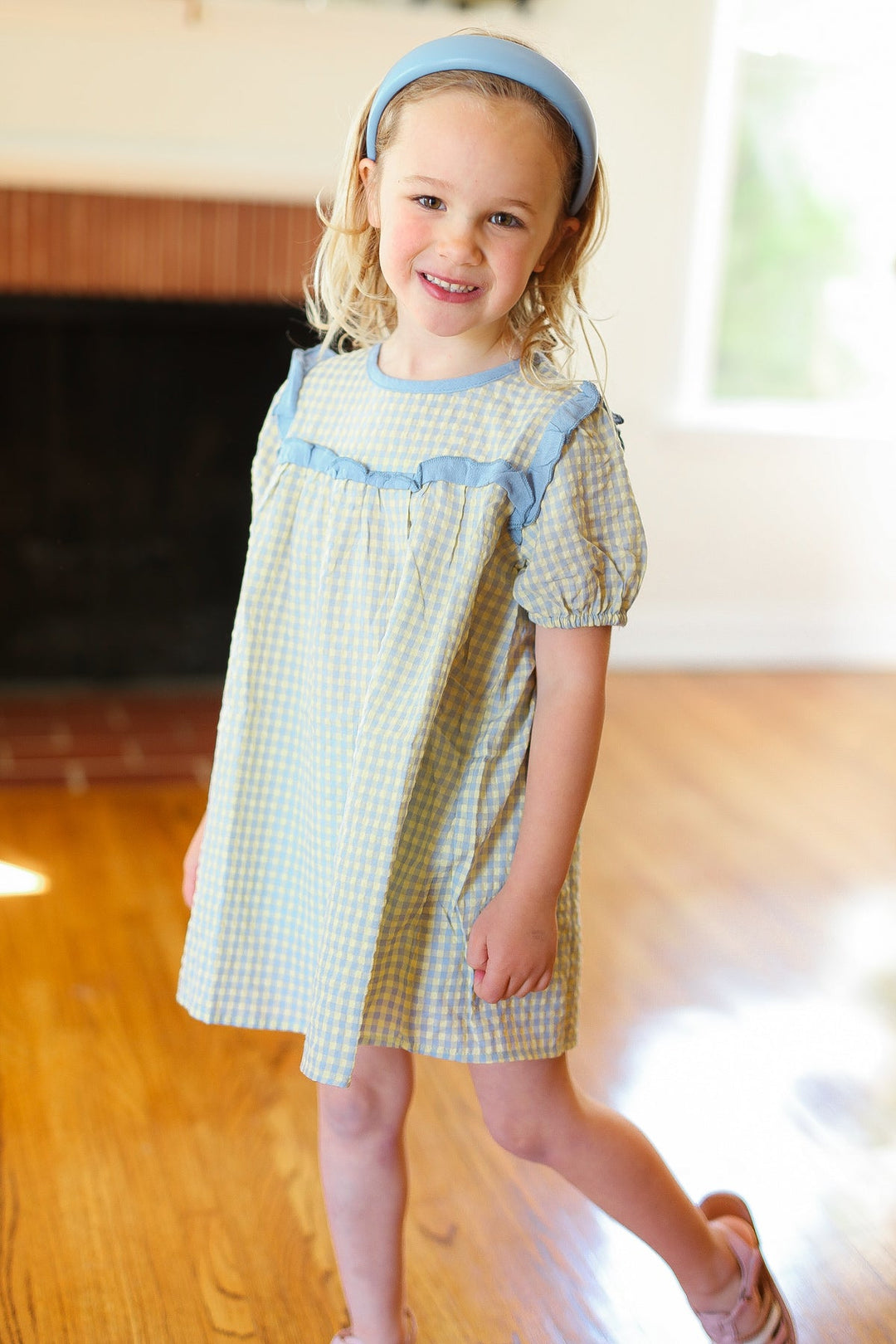 Charming Gingham Dress