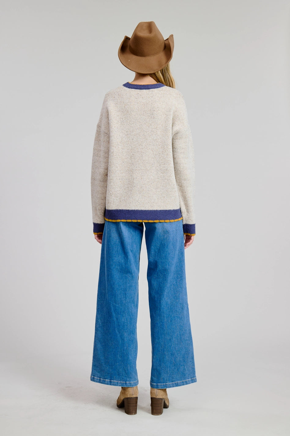 FLAT WHITE | Prairie Ride Sweater Pullover