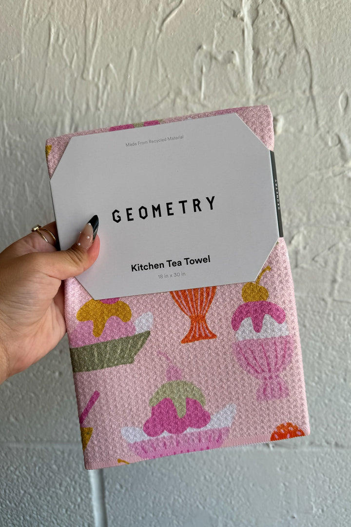 Geometry: Carmelo Tea Towel