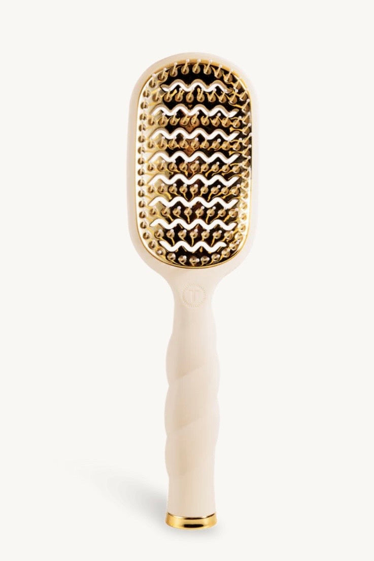 Vented Hair Brush - Tan