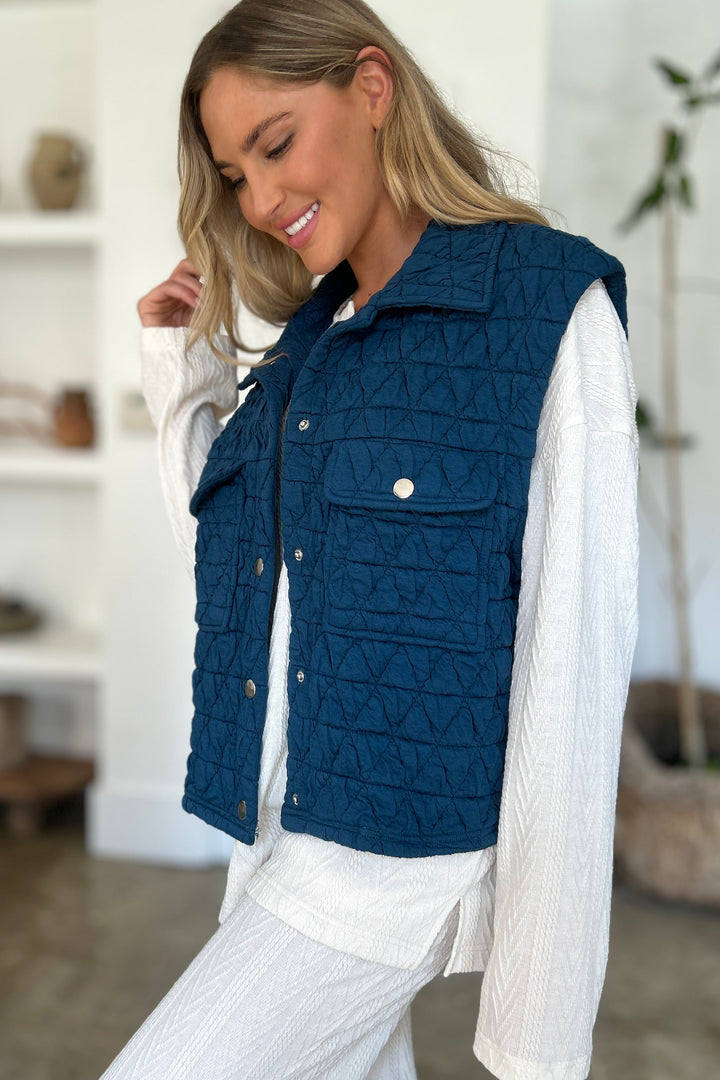 Bar Harbor Snap Down Vest