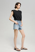 Sun-Kissed Vintage Cut Off Shorts