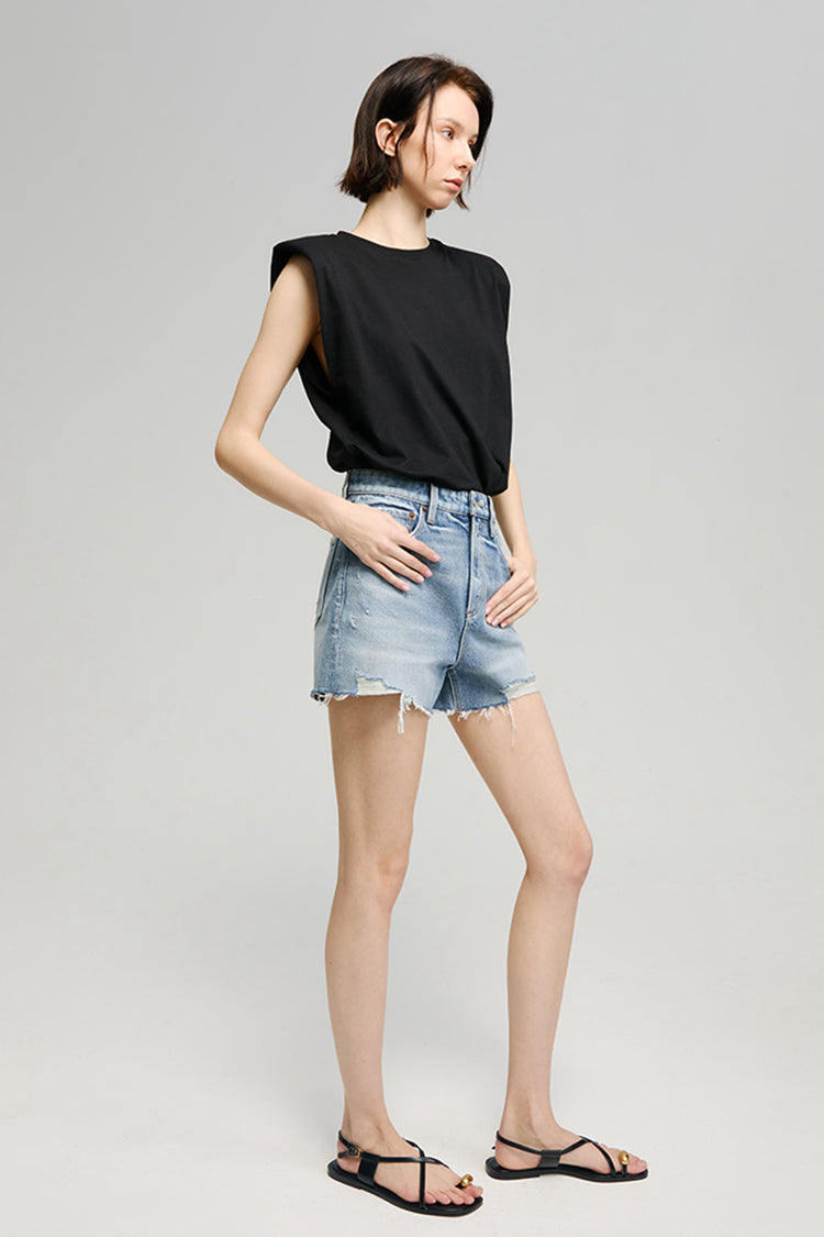 Sun-Kissed Vintage Cut Off Shorts