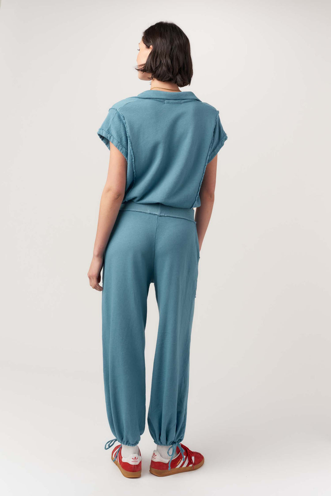 PROJECT SOCIAL T | GOING PLACES MIXED TEXTURED COLLARED PULLOVER