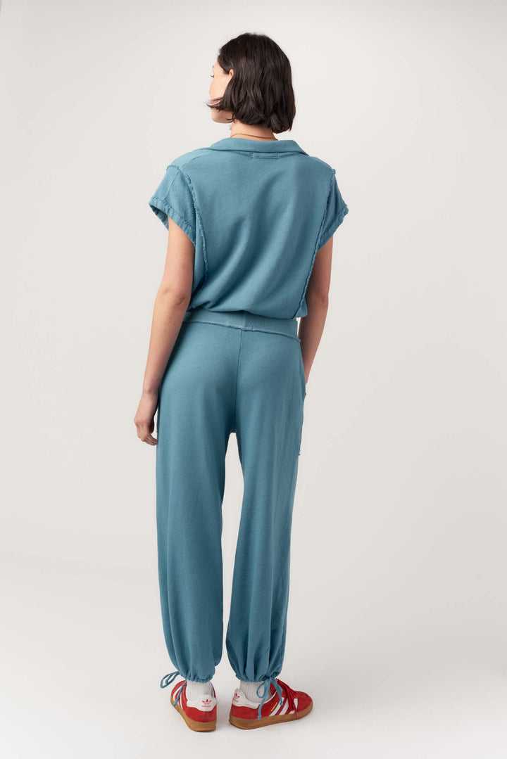 PROJECT SOCIAL T | GOING PLACES MIXED TEXTURED COLLARED PULLOVER