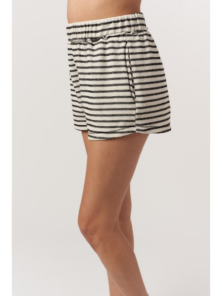 PROJECT SOCIAL T | HOMETOWN TEXTURED STRIPE SHORTS