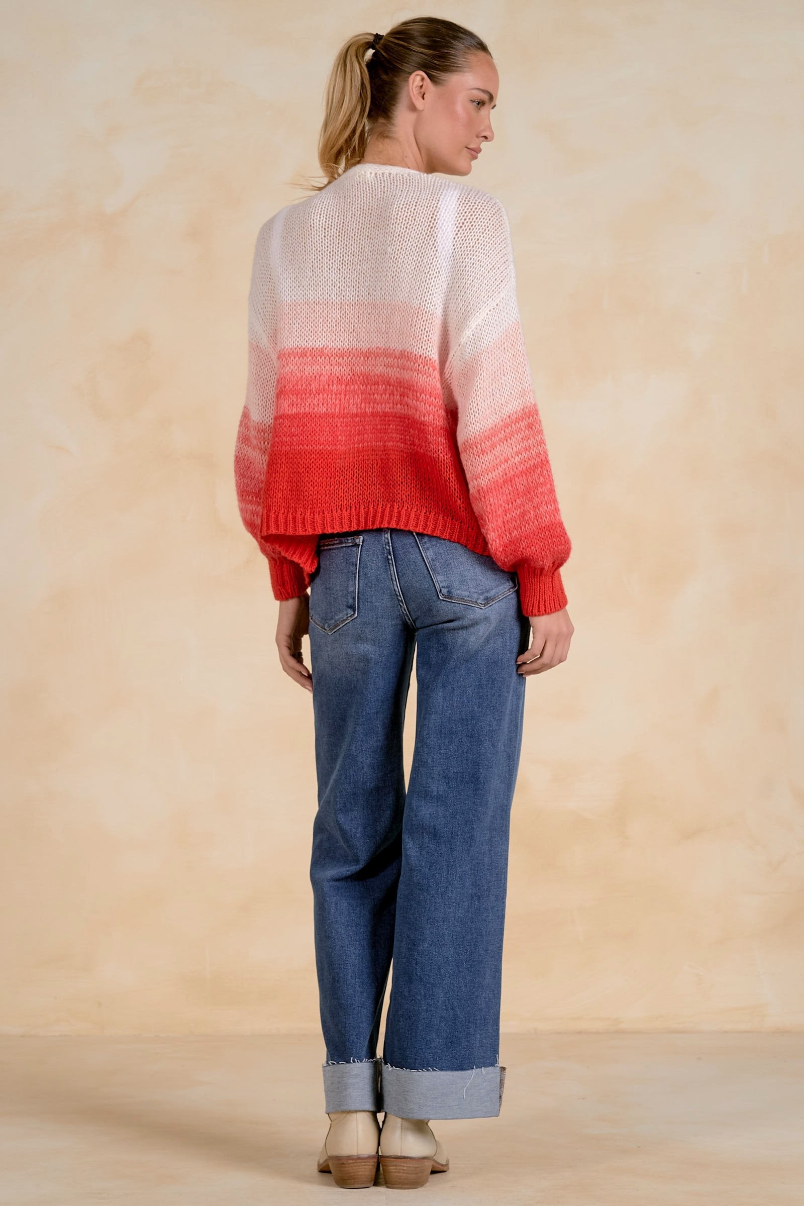 The Ombre Knit Cardigan