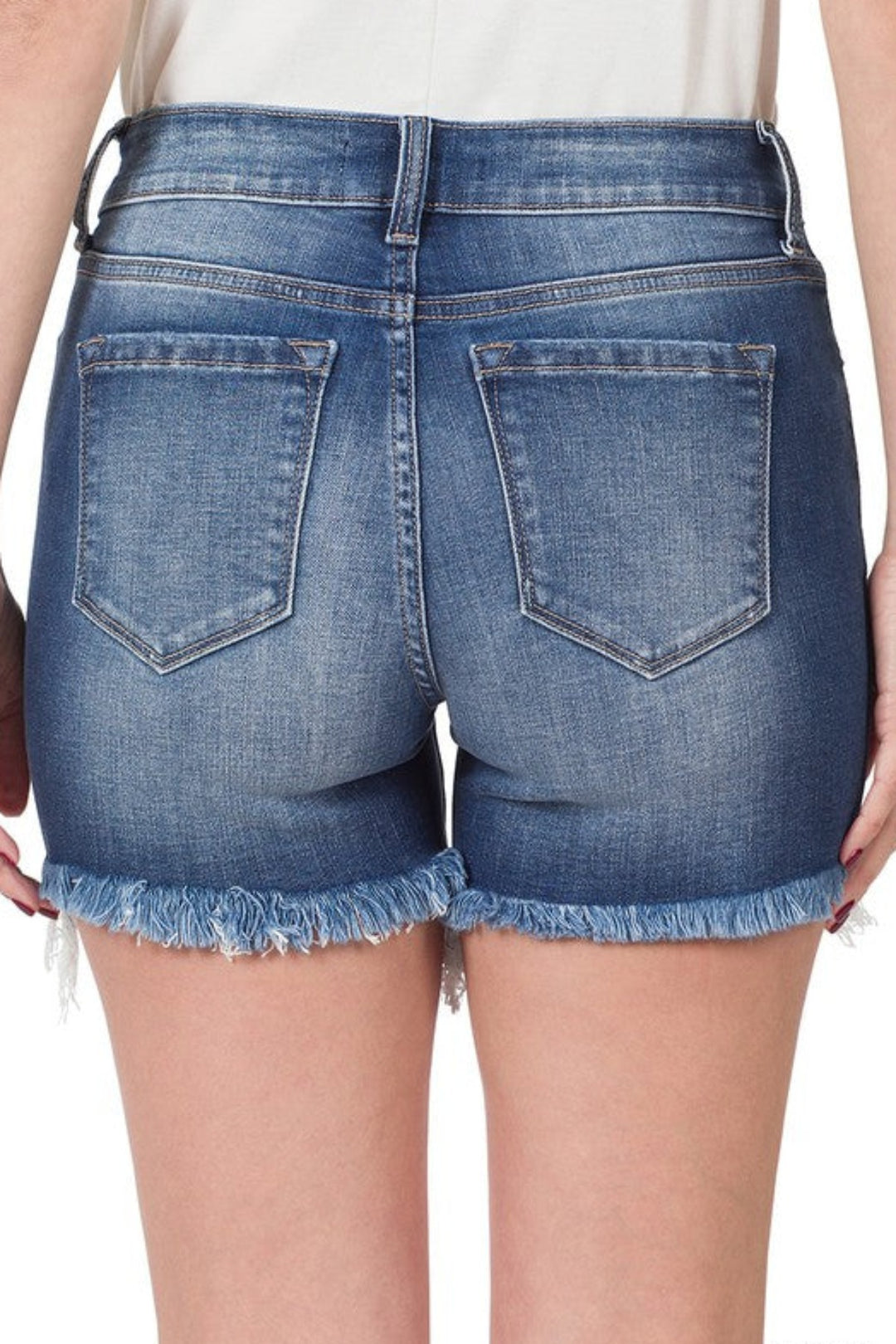 ZENANA: DENIM DAZE SHORTS