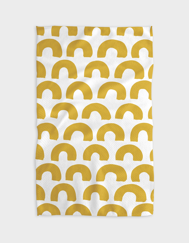 Geometry: Sunny Hills Tea Towel