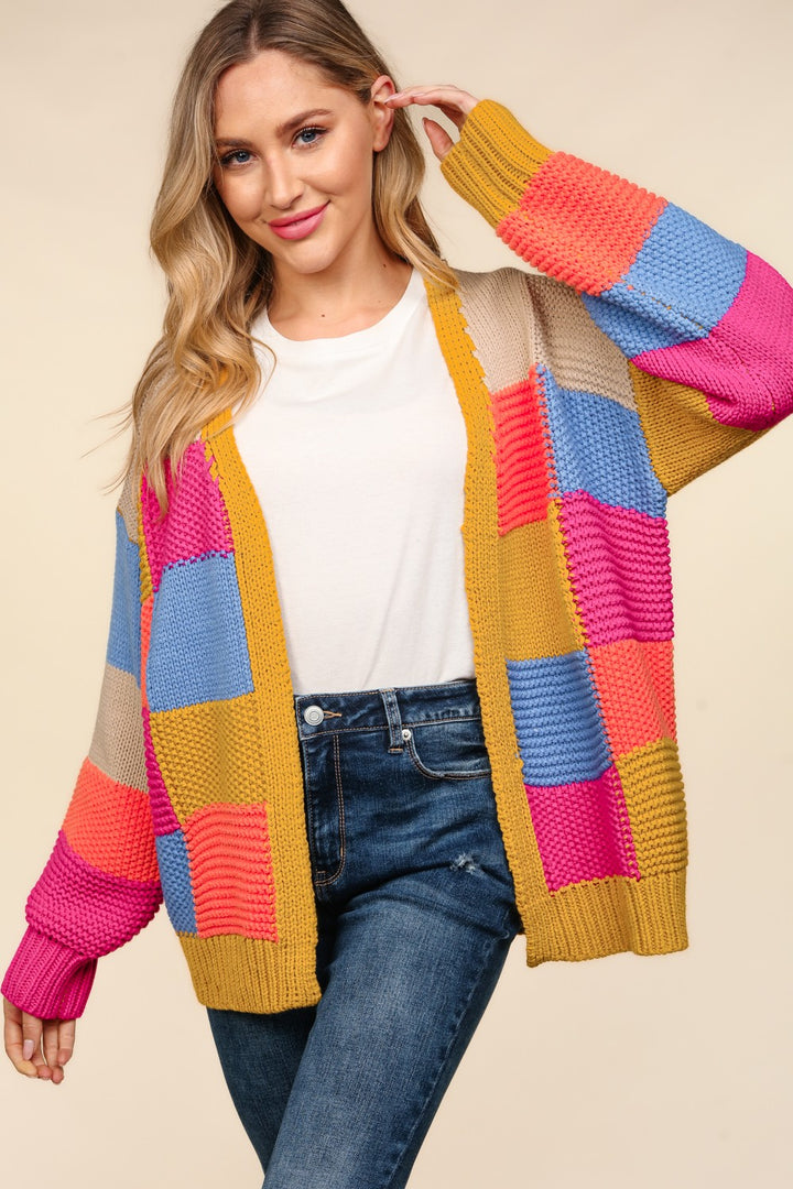 Joyful Day Patchwork Cardigan