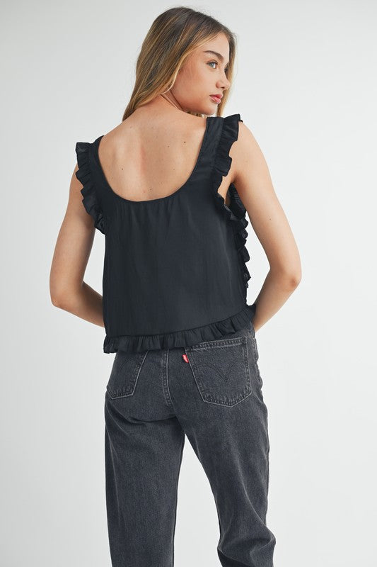 Blow Your Mind Ruffle Top