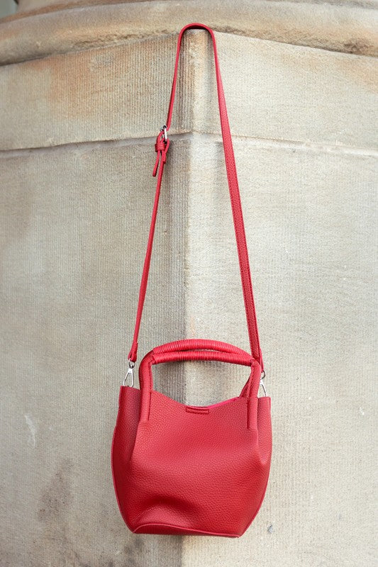 Drew Bucket Crossbody Tote Bag