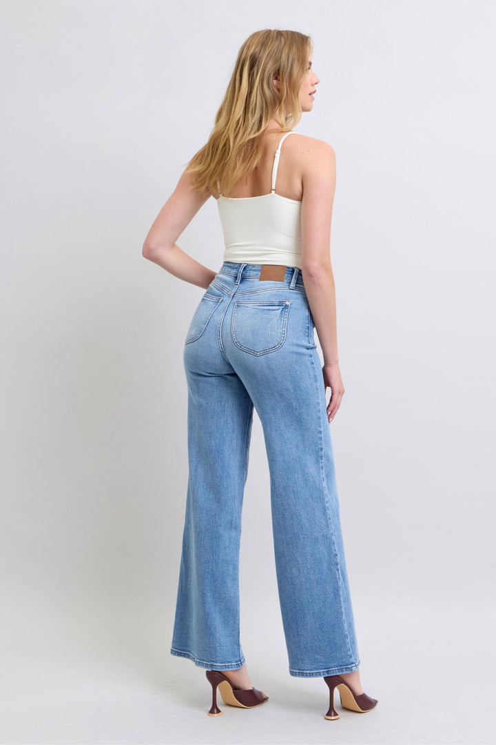 Judy Blue | High Waist Wide Leg Jeans