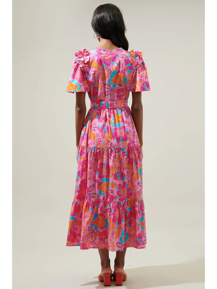 Coconut Grove Midi Dress