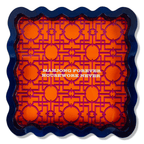 Mahjong Large Lacquer Tray