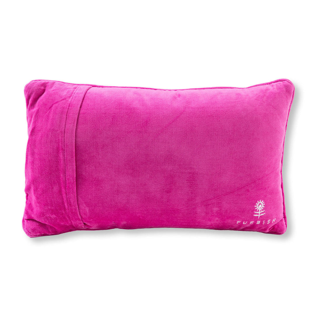 Watching Me Needlepoint Pillow