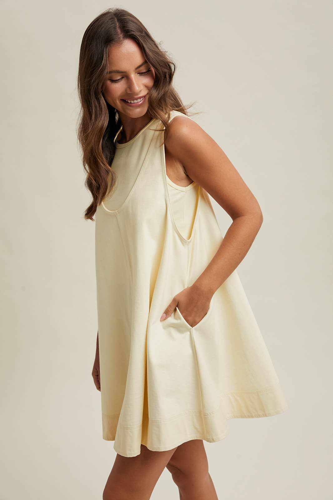 The Harbor Layered Mini Dress