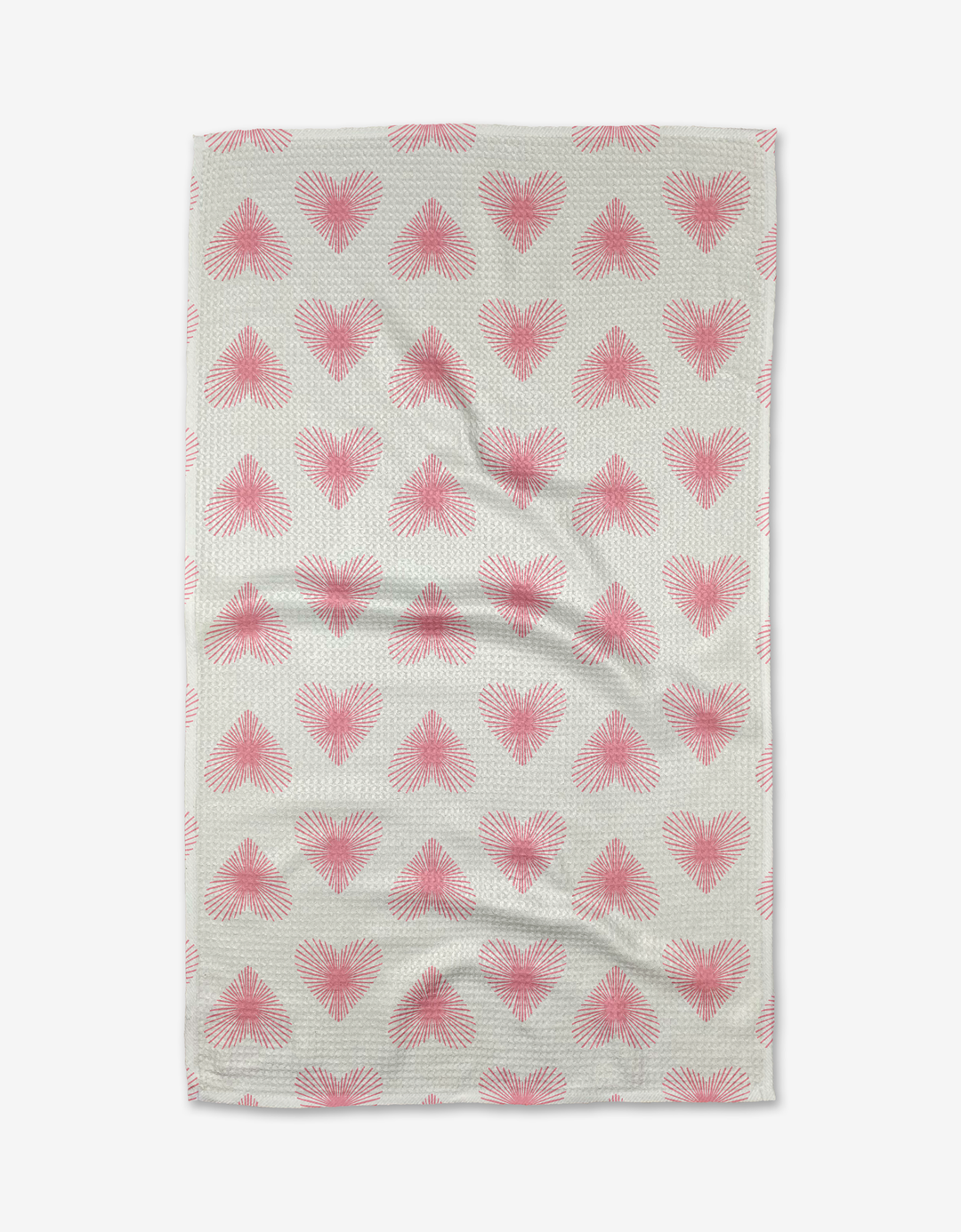 GEOMETRY | Life Line Hearts Tea Towel