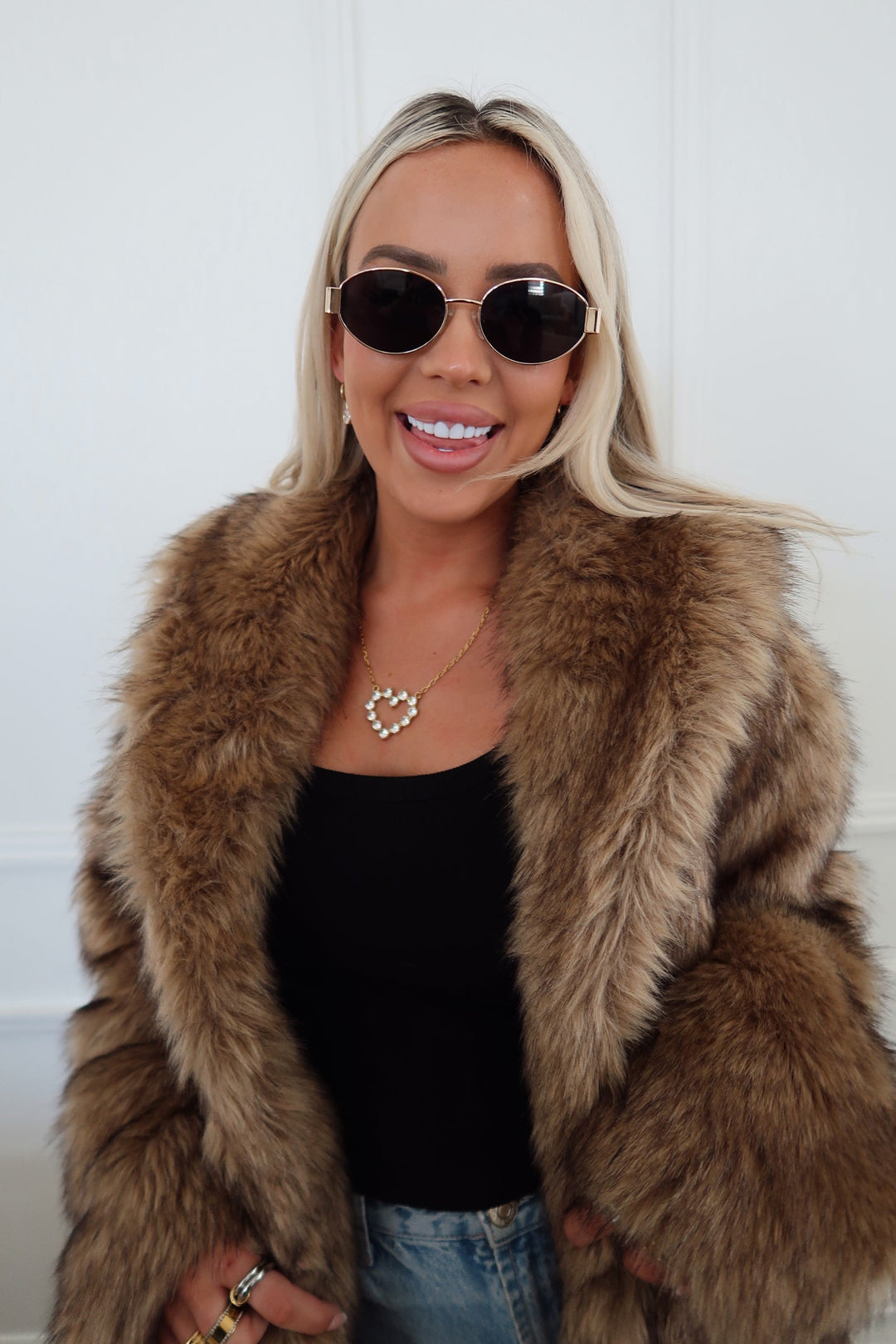 Chansuttpearls | LARGE HEART NECKLACE ￼