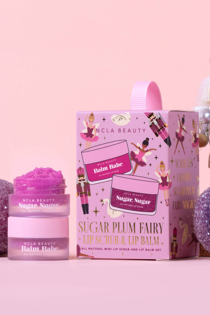 Sugar Plum Fairy Lip Treatment Holiday Ornament Gift Set
