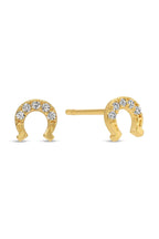 Horseshoe Stud Earrings