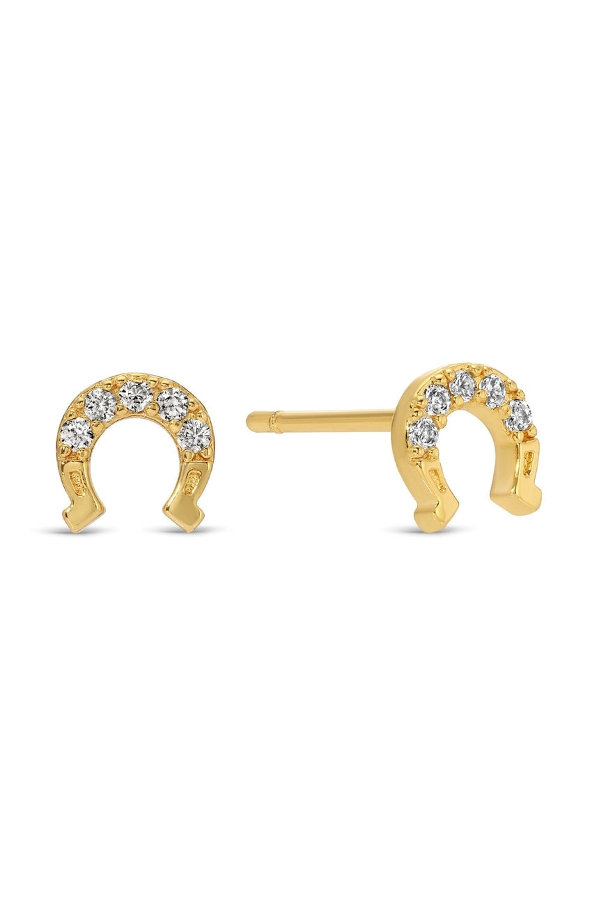Horseshoe Stud Earrings