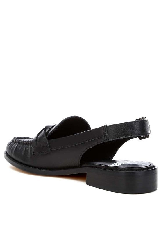 London Leather Loafers