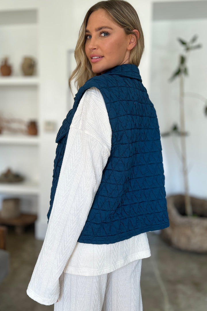 Bar Harbor Snap Down Vest