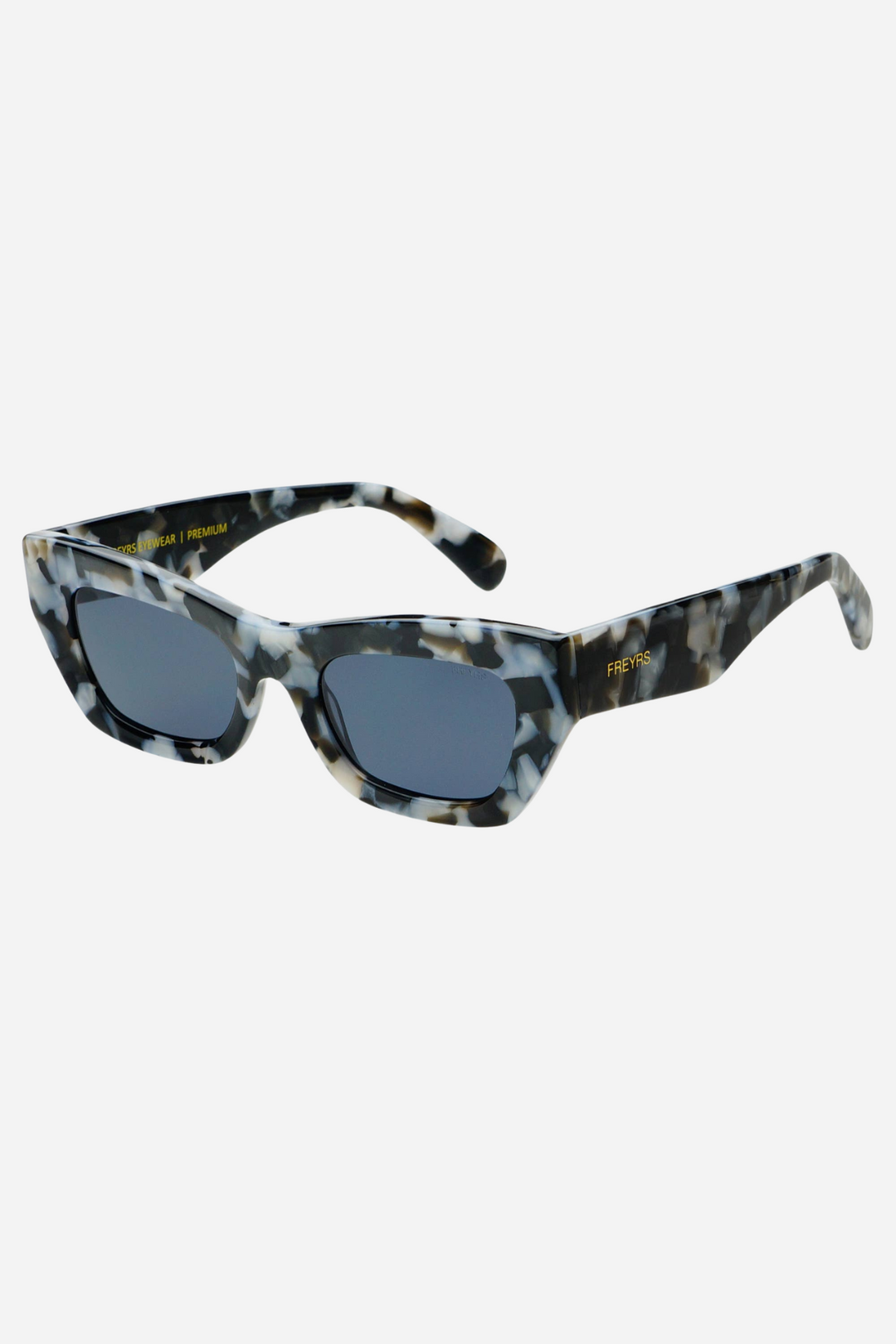 FREYRS Selina Cat Eye Sunglasses Gray Tortoise