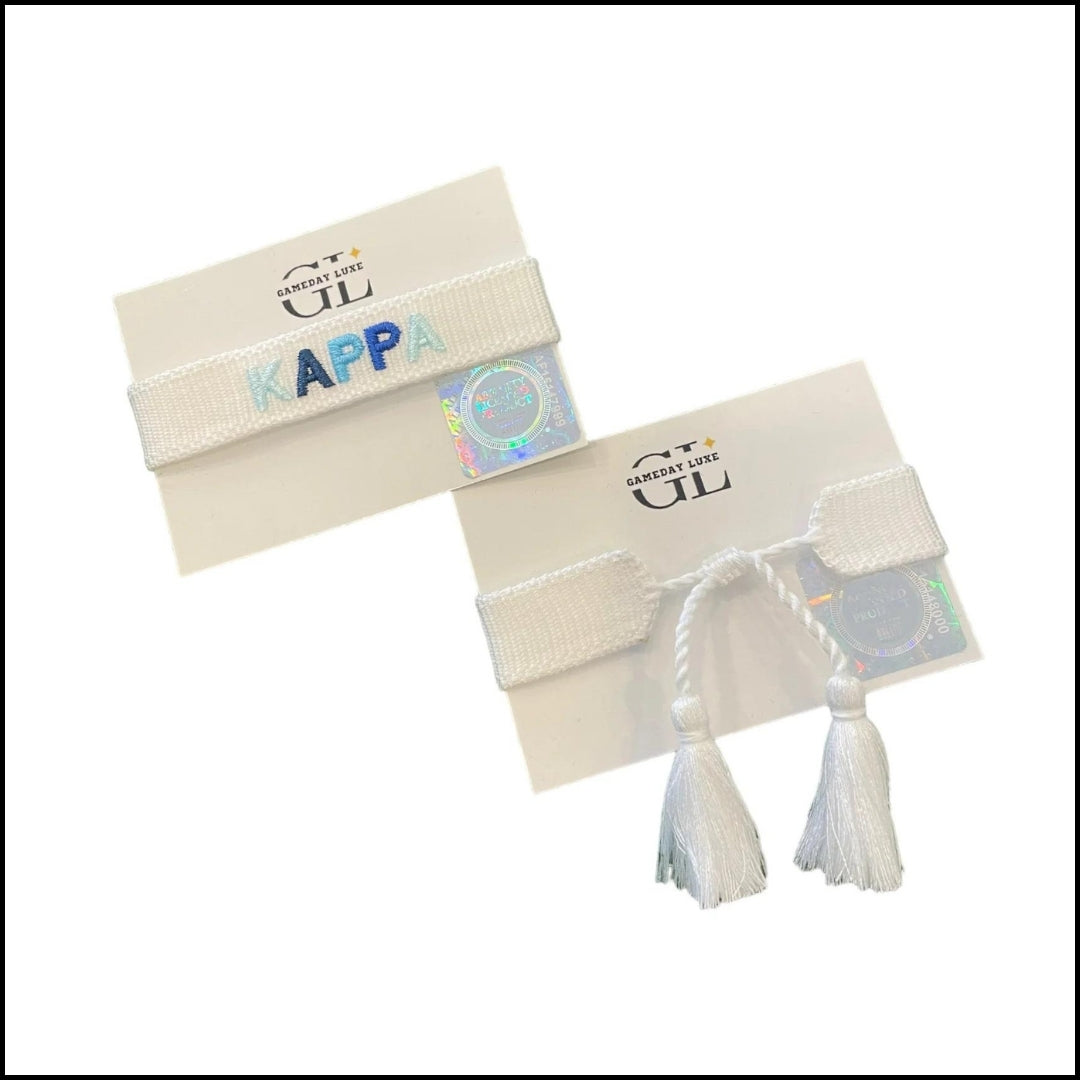 Officially Licensed  Kappa Kappa Gamma Team Tassel bracelet