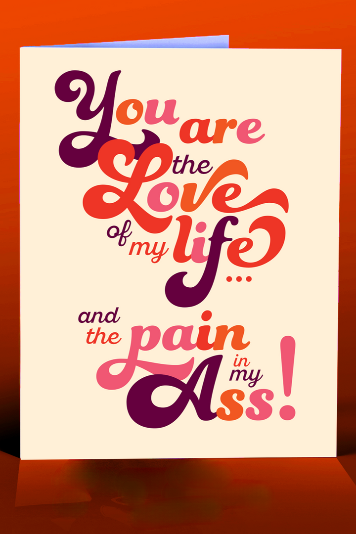 LOVE of my LIFE Greeting Card