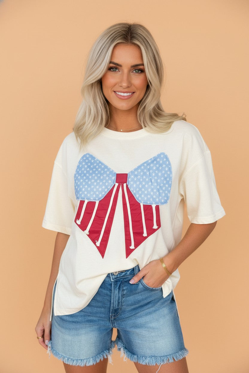 Stars Stripes & Bows Tee