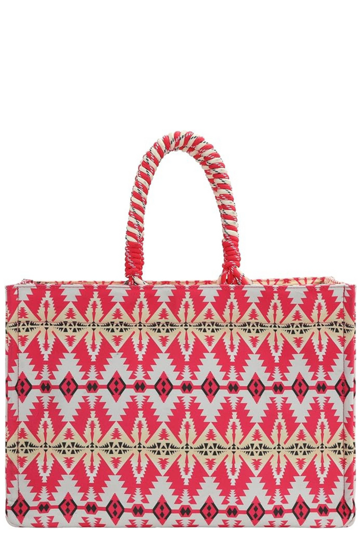 WRANGLER: SOUTHWESTERN PRINT TOTE BAG