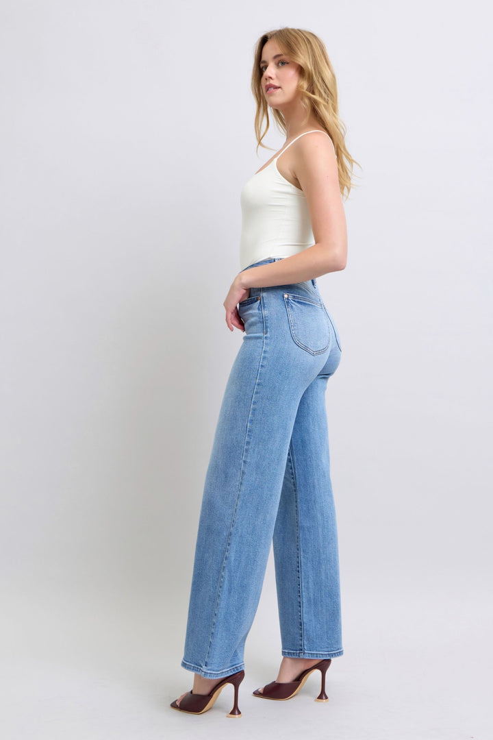 Judy Blue | High Waist Wide Leg Jeans