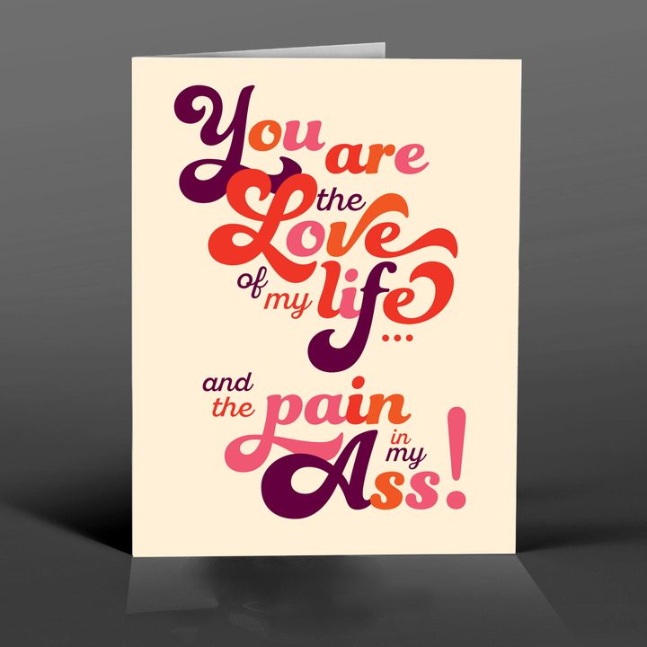 LOVE of my LIFE Greeting Card