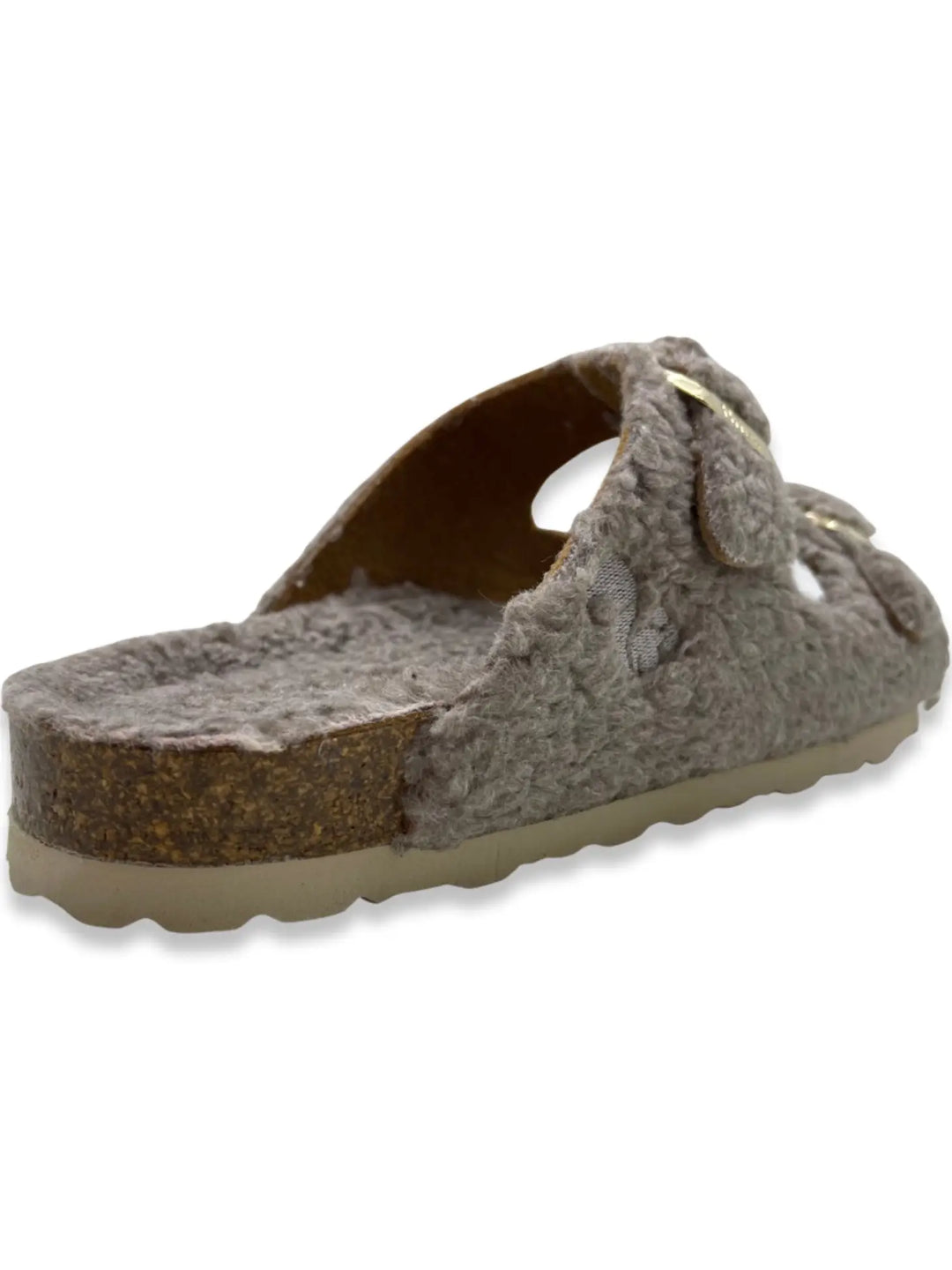 thies 185: Eco Teddy Sandal in Taupe