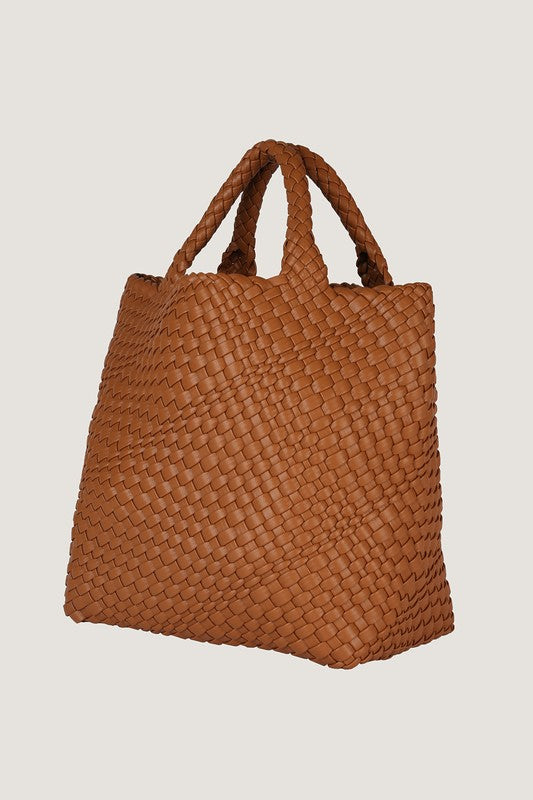 IN THE MOMENT WOVEN BAG