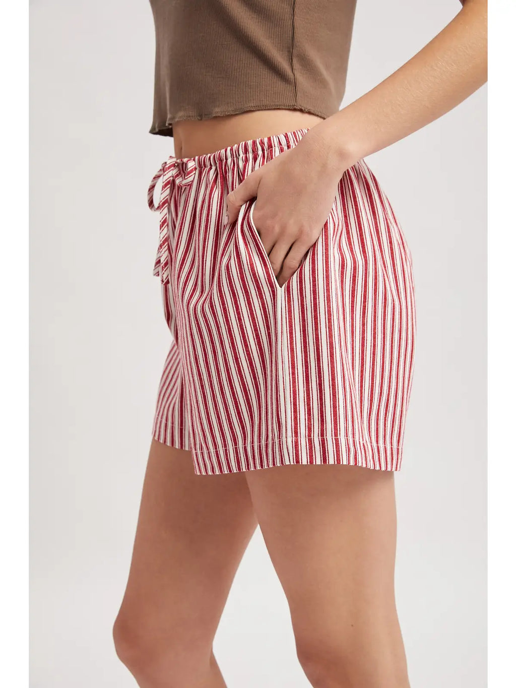 The Americana Stripe Drawstring Shorts