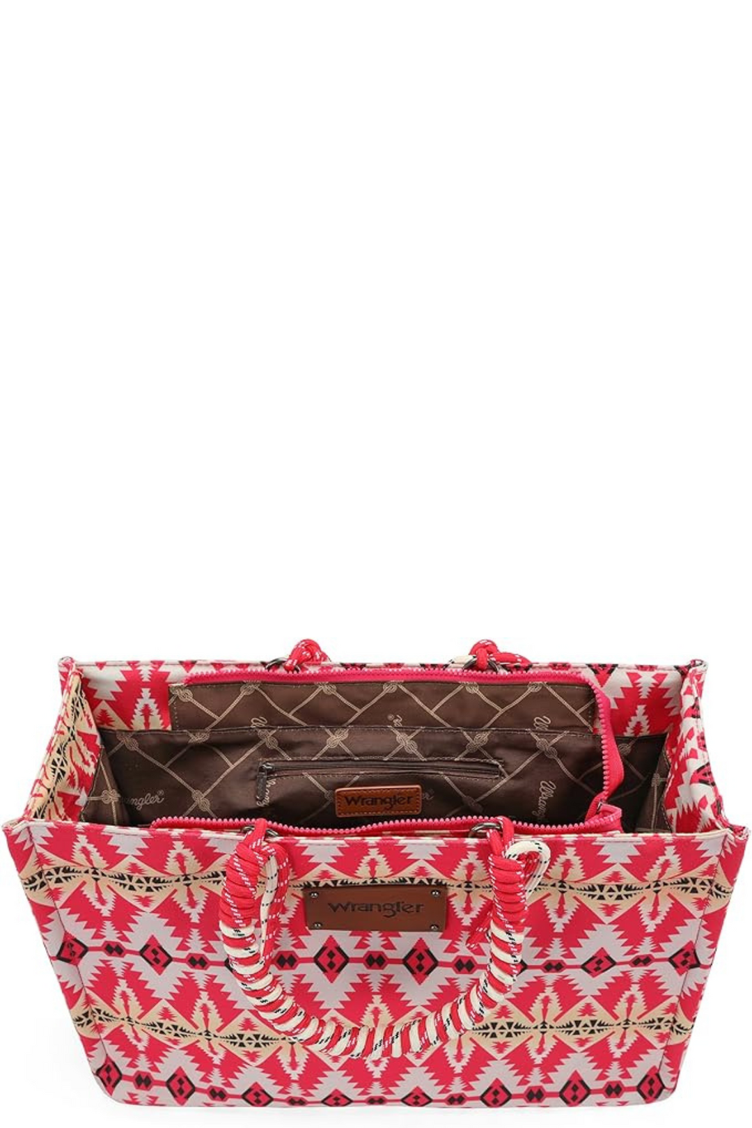 WRANGLER: SOUTHWESTERN PRINT TOTE BAG