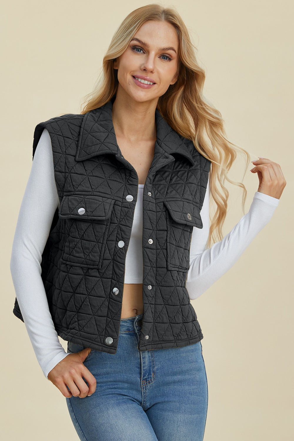 Bar Harbor Snap Down Vest