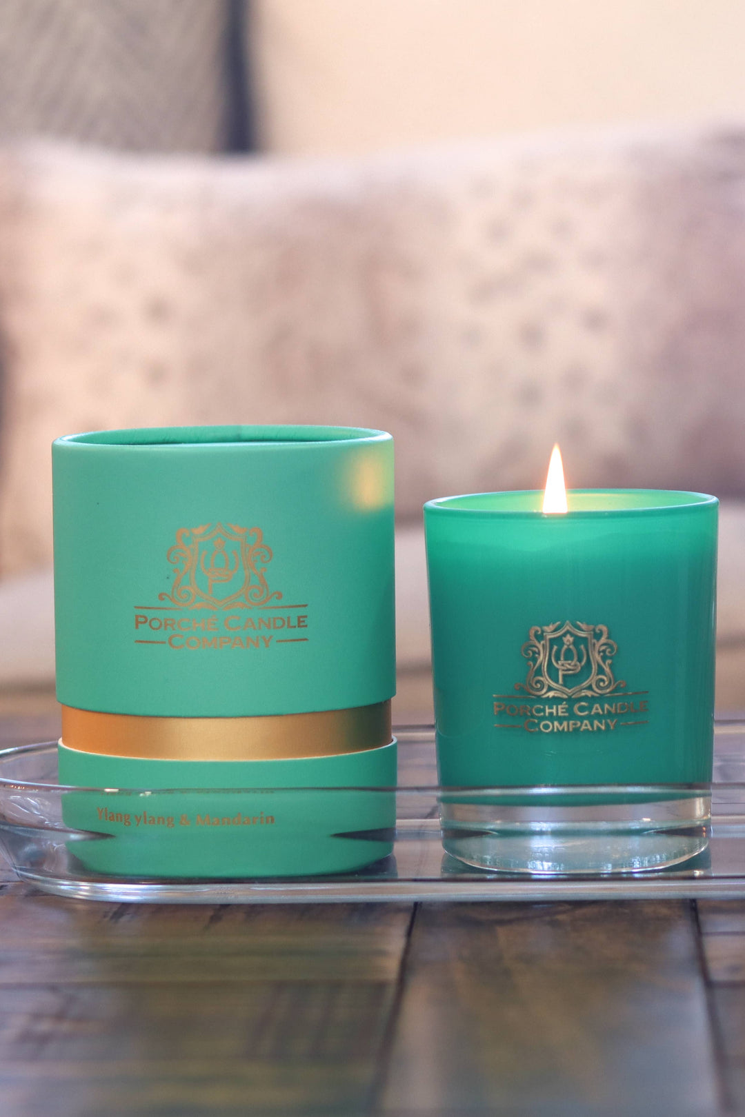 Porché Candle Co | Ylang Ylang & Mandarin Luxury Candle