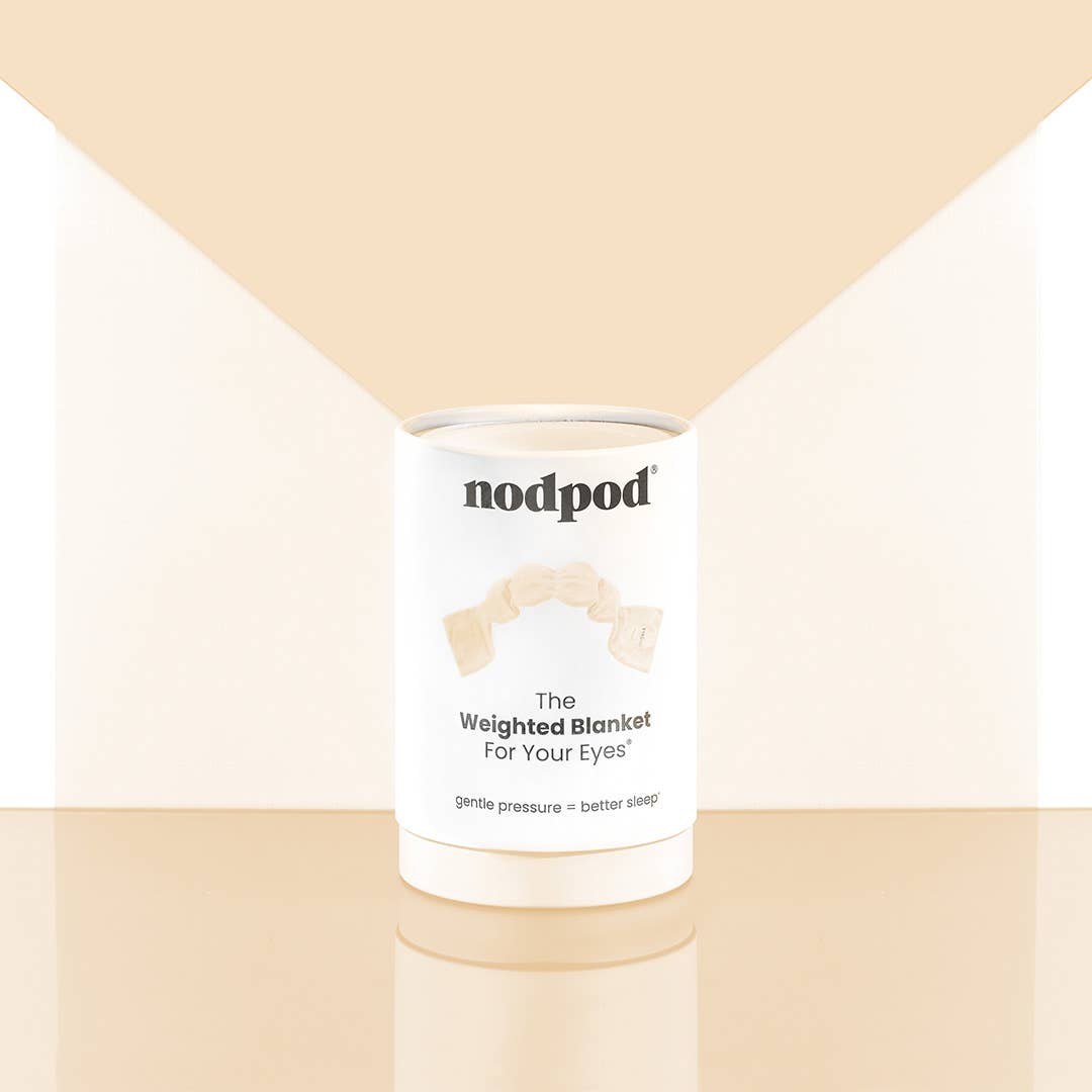 Nodpod | Weighted Sleep Mask - Bone