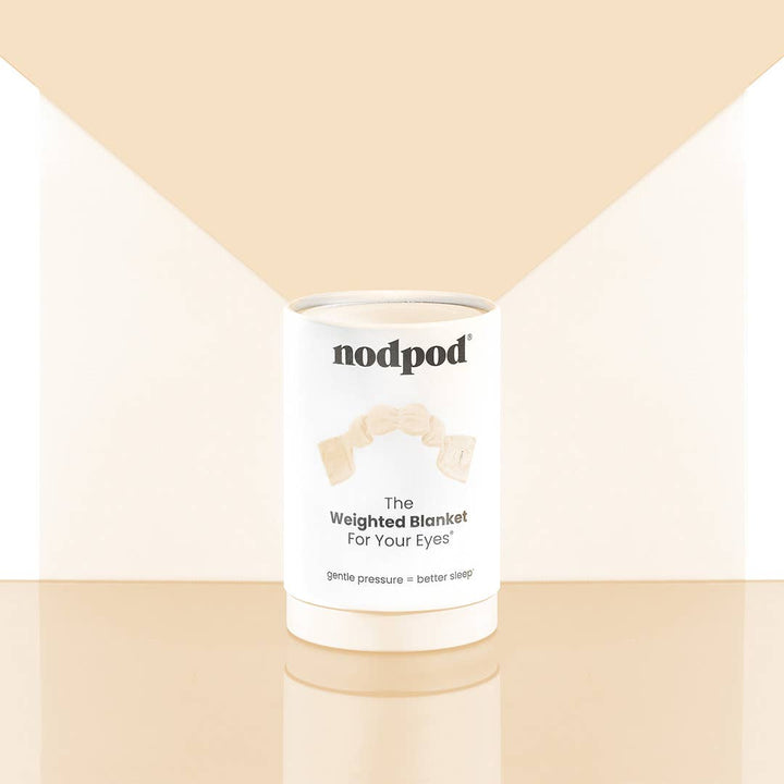 Nodpod | Weighted Sleep Mask - Bone