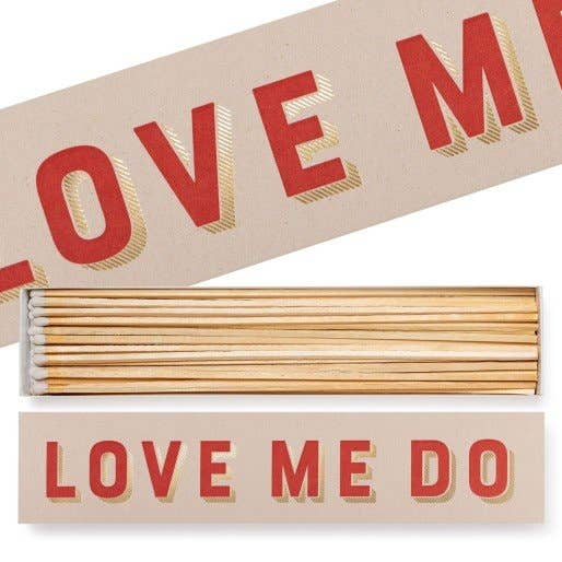 Love Me Do Long Safety Matches