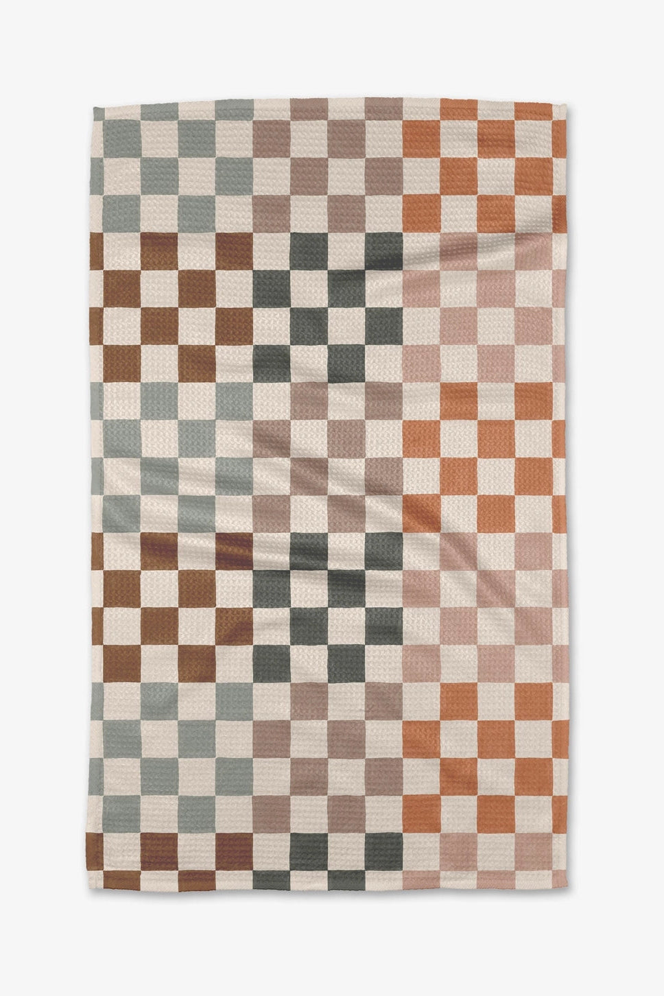 GEOMETRY | AUTUMN CHECKERS TEA TOWEL