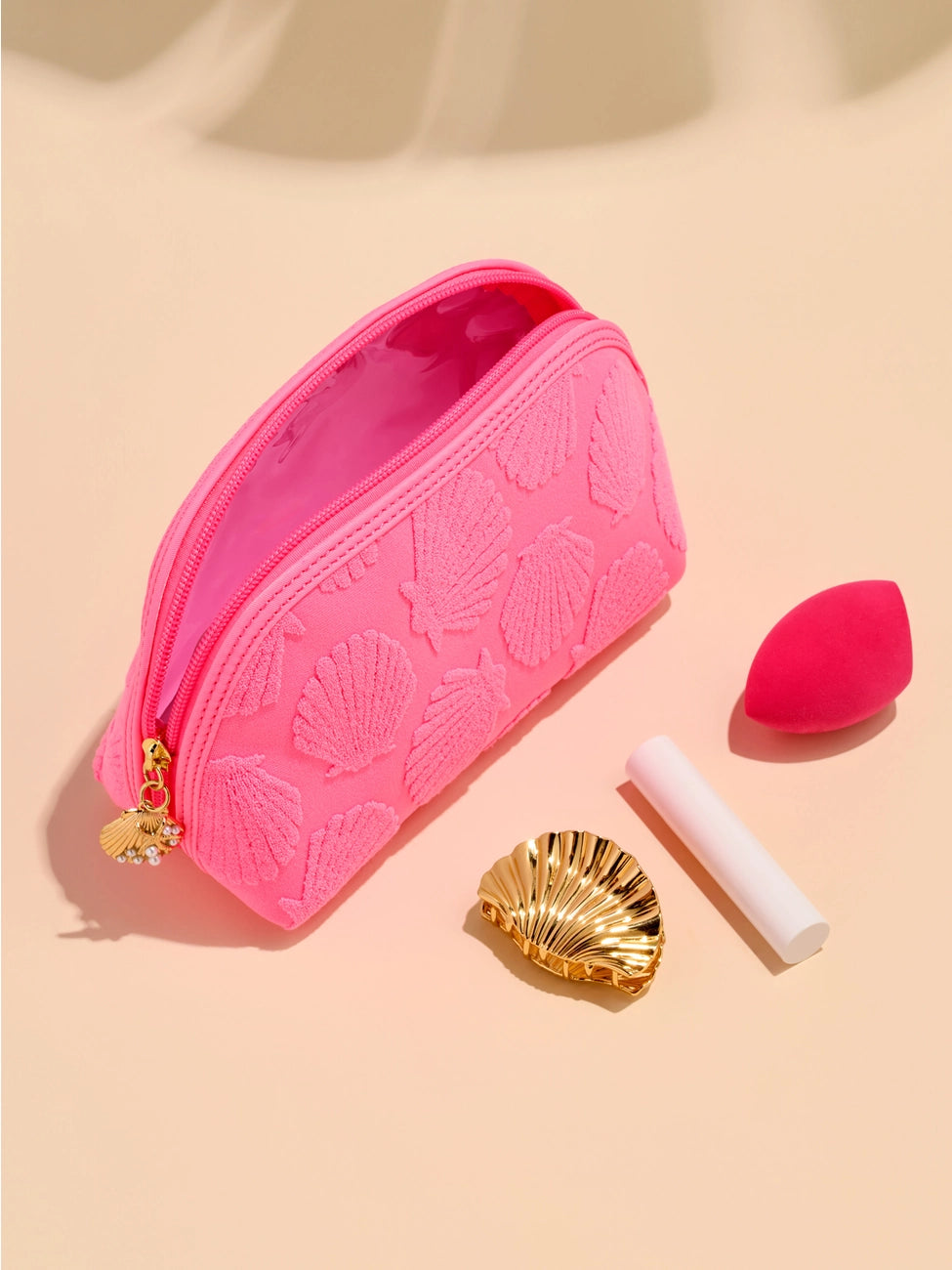 Pink Sands Shell Pouch