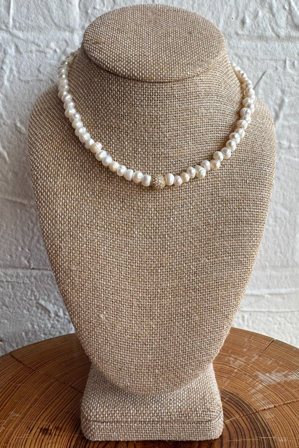 Petite Potato Pearl Choker
